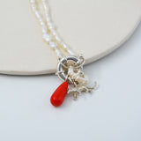 Pearly Charm Necklace