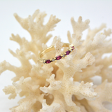 Marquise Garnet Ring