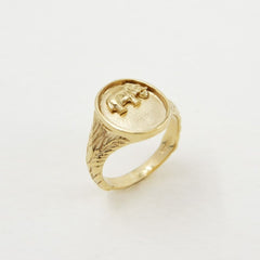 Ellie Safari Signet Ring