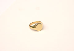 Ladies Oval Signet Ring