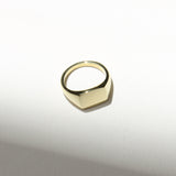 Mens Cushion Signet Ring