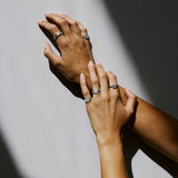 Ladies Heart Signet Ring