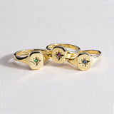 Dearest Signet Ring - 9ct Gold