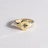 Dearest Signet Ring - 9ct Gold