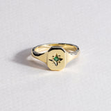 Dearest Signet Ring - 9ct Gold