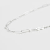 Silver Paperclip Chain