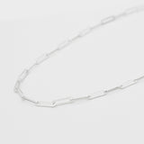 Silver Paperclip Chain