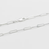 Silver Paperclip Chain