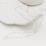 Silver Paperclip Chain