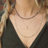 Tiny Beetle Necklace