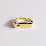 Ride-or-Die Signet Ring - 9ct Yellow Gold