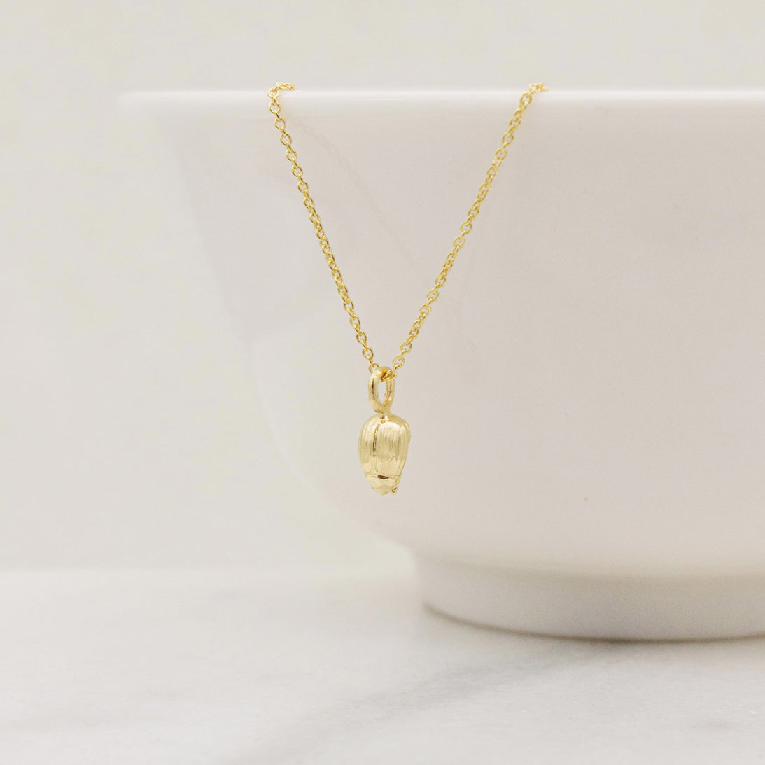 Tiny Beetle Necklace