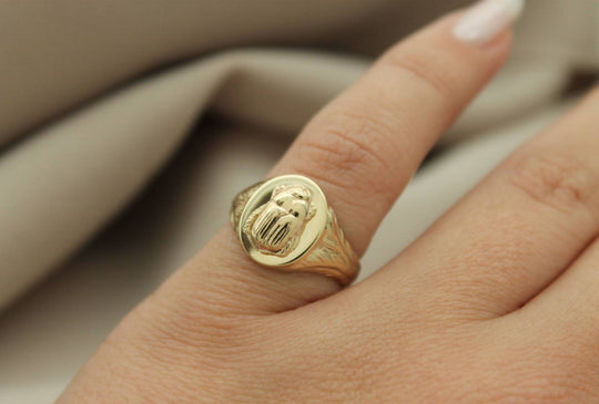 Introducing Our New Beetle Safari Signet Ring