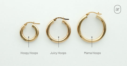 Guide to the AR Hoop Earring Styles: Finding your perfect pair