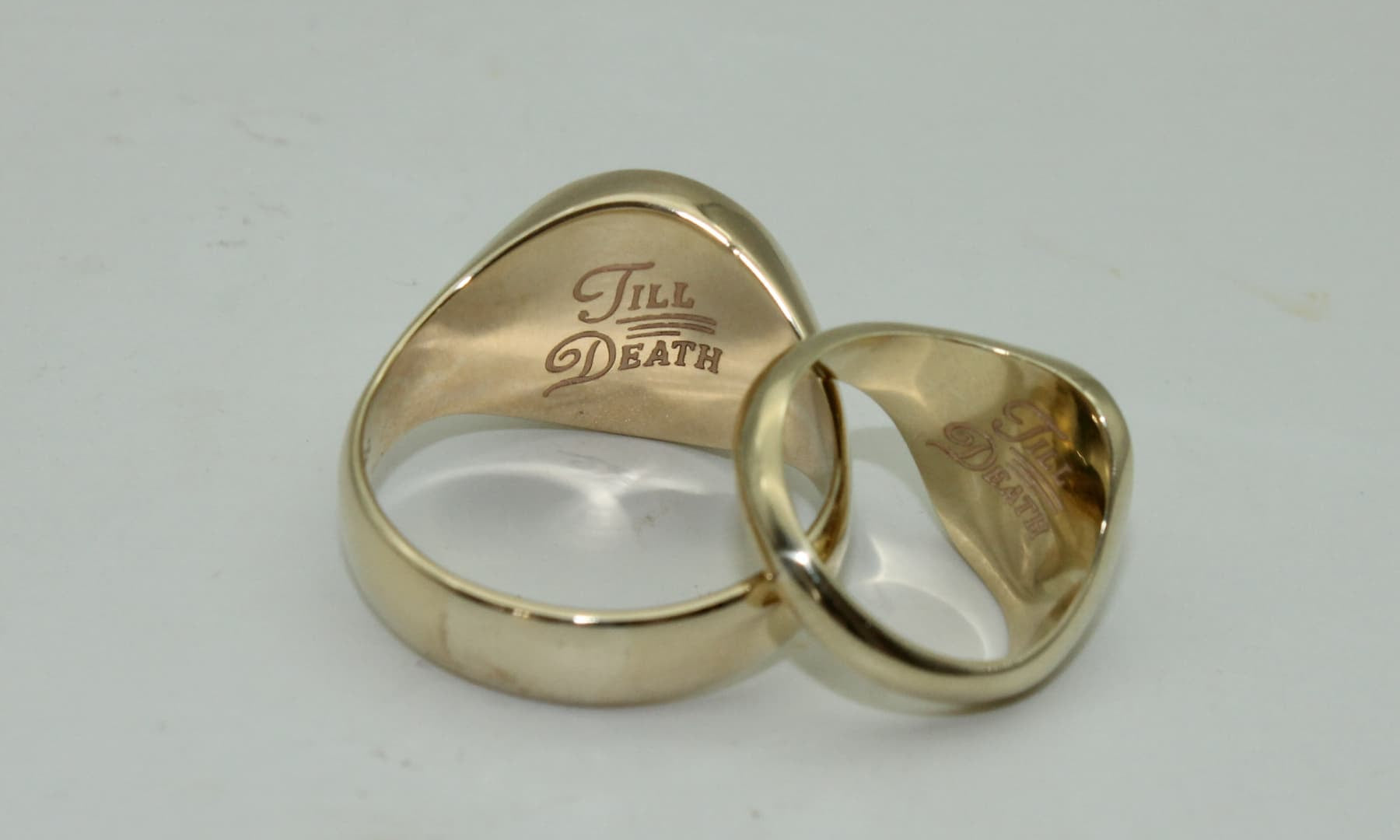 Alternative Wedding Band Options: Signet Wedding Ring