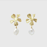 Petal & Pearl Earrings