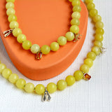 Lime Granny Beaded Necklace