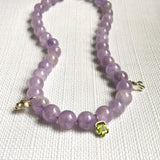Grape Granny Beaded Necklace