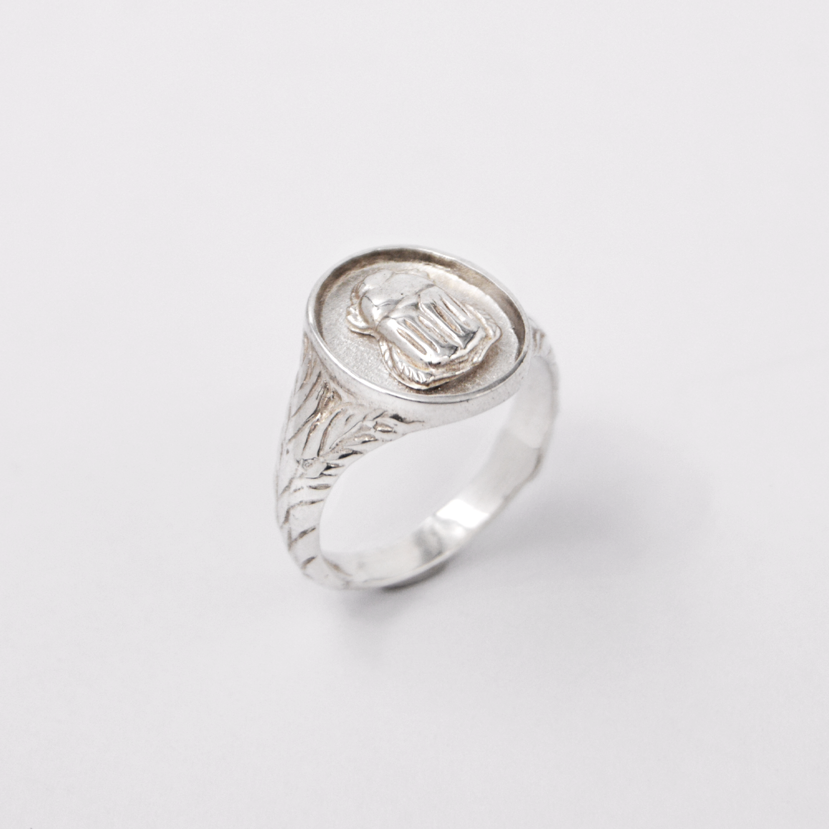 Beetle Safari Signet Ring