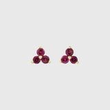 Trilogy Garnet Studs