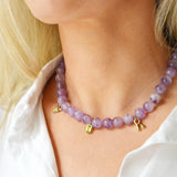 Grape Granny Beaded Necklace