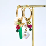 Alphabet Hoop Charm