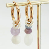Baby Pearly Loop Hoop Charm