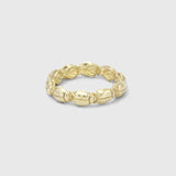 9ct Tiny Beetle Wedding Eternity Band