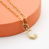 Boogie Alphabet Hoop Charm