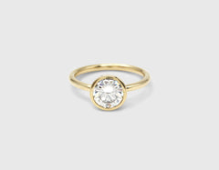 Starlet Moissanite Engagement Ring