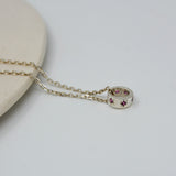 Rhodolite Garnet Lula Charm