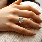 Silver Ellie Safari Signet Ring