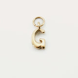 Boogie Alphabet Hoop Charm