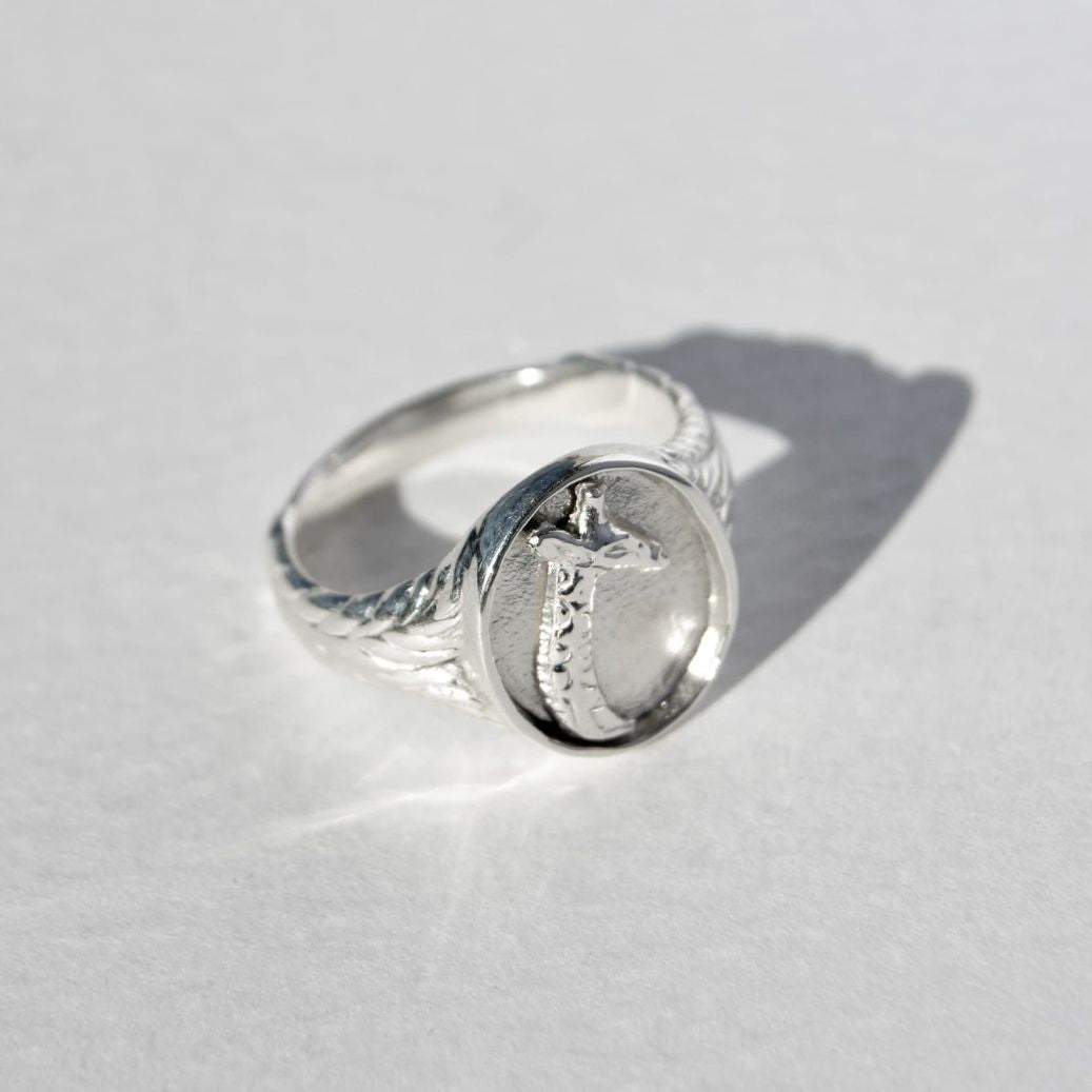 Giraffe Safari Signet Ring