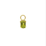 Peridot Juicy Gem Hoop Charm