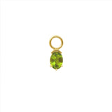 Peridot Juicy Gem Hoop Charm