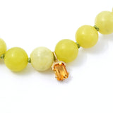 Lime Granny Beaded Necklace