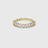 Cora Half Eternity Wedding Band