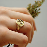 Ingwe Safari Signet Ring