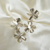 Silver Perfect Petal Earrings