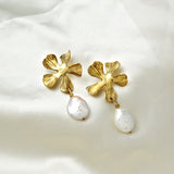 Petal & Pearl Earrings