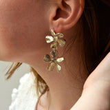 Silver Perfect Petal Earrings