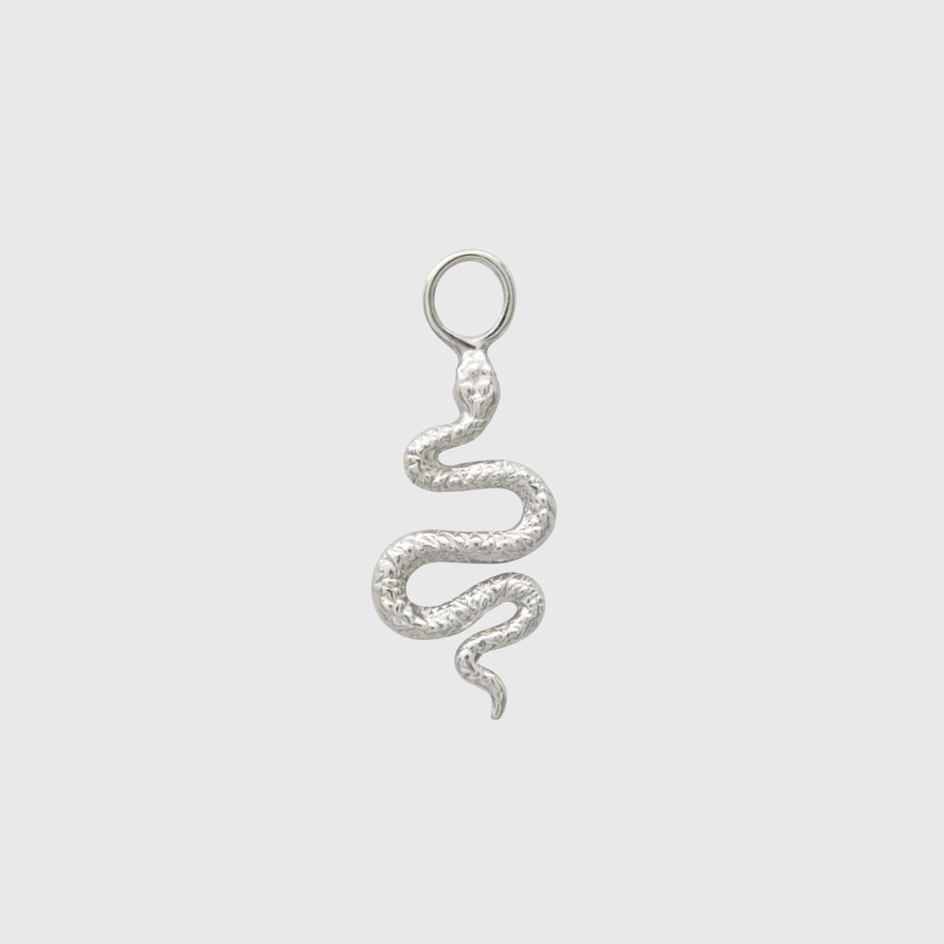 Serpent Hoop Charm