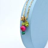 Peridot Juicy Gem Hoop Charm