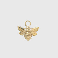 Queen Bee Hoop Charm