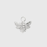 Queen Bee Hoop Charm