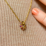 Rhodolite Garnet Moments Charm