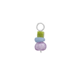 Veld Blom Hoop Charm