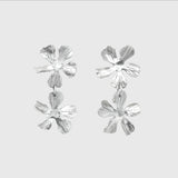 Silver Perfect Petal Earrings