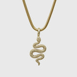 Gold Boa Necklace